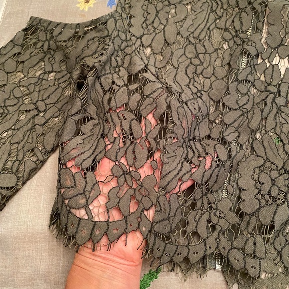 Keepsake Porcelain lace crop top  size S NWT - Picture 5 of 8